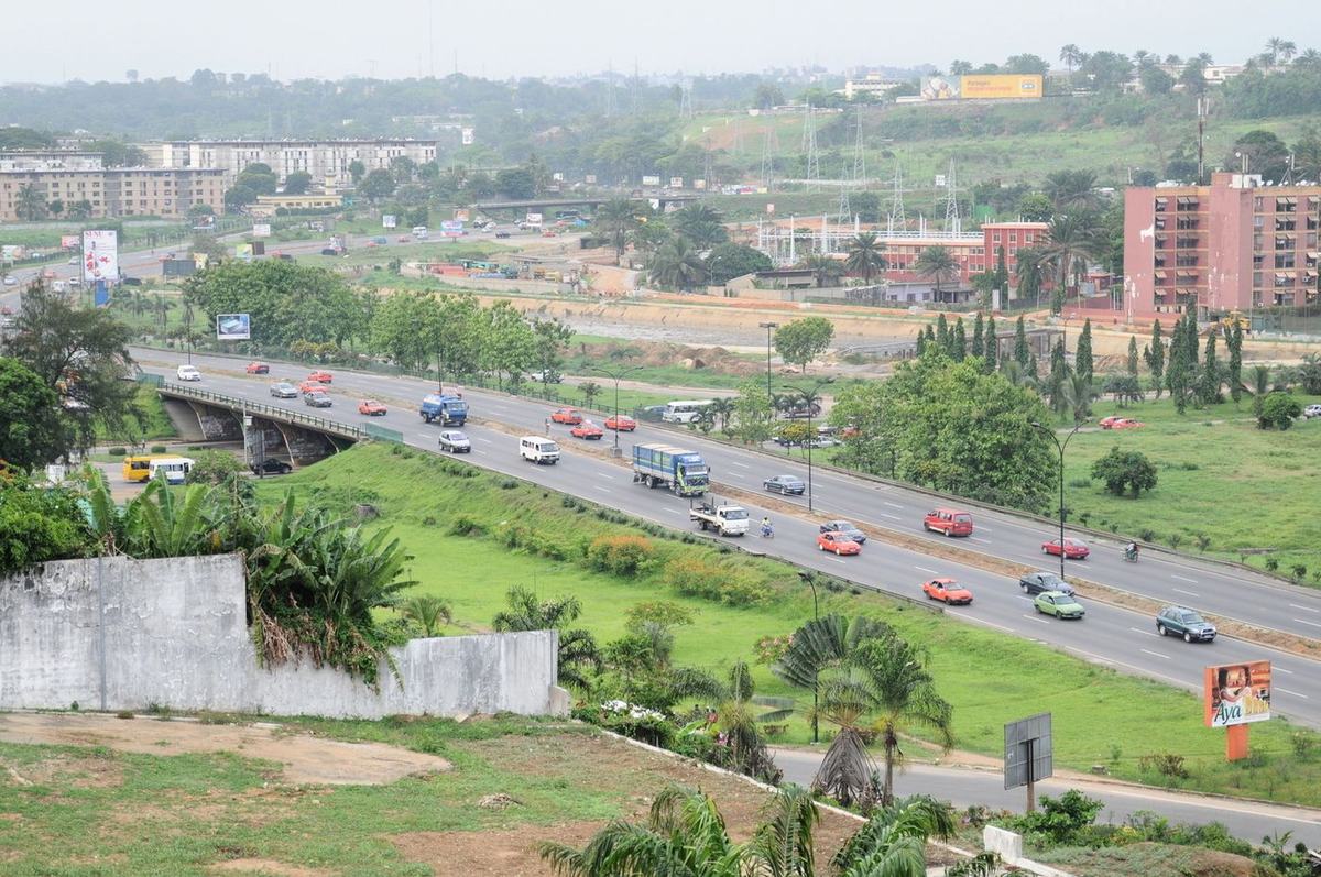 Infrastructures routières à Abidjan